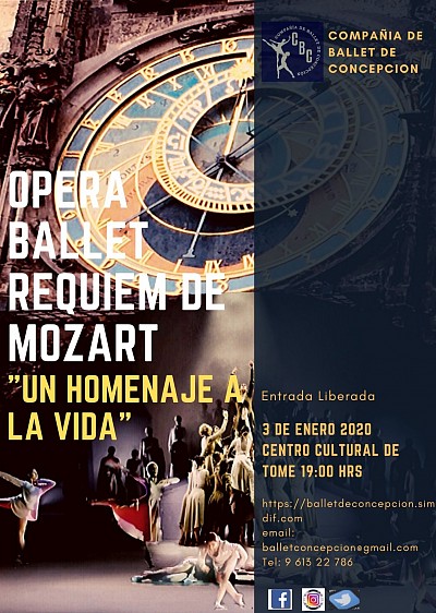 Opera Ballet Requiem de Mozart, Compañia de Ballet
